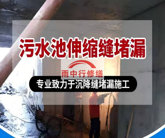 河池大吉铁塔污水池（沉淀池）堵漏案例